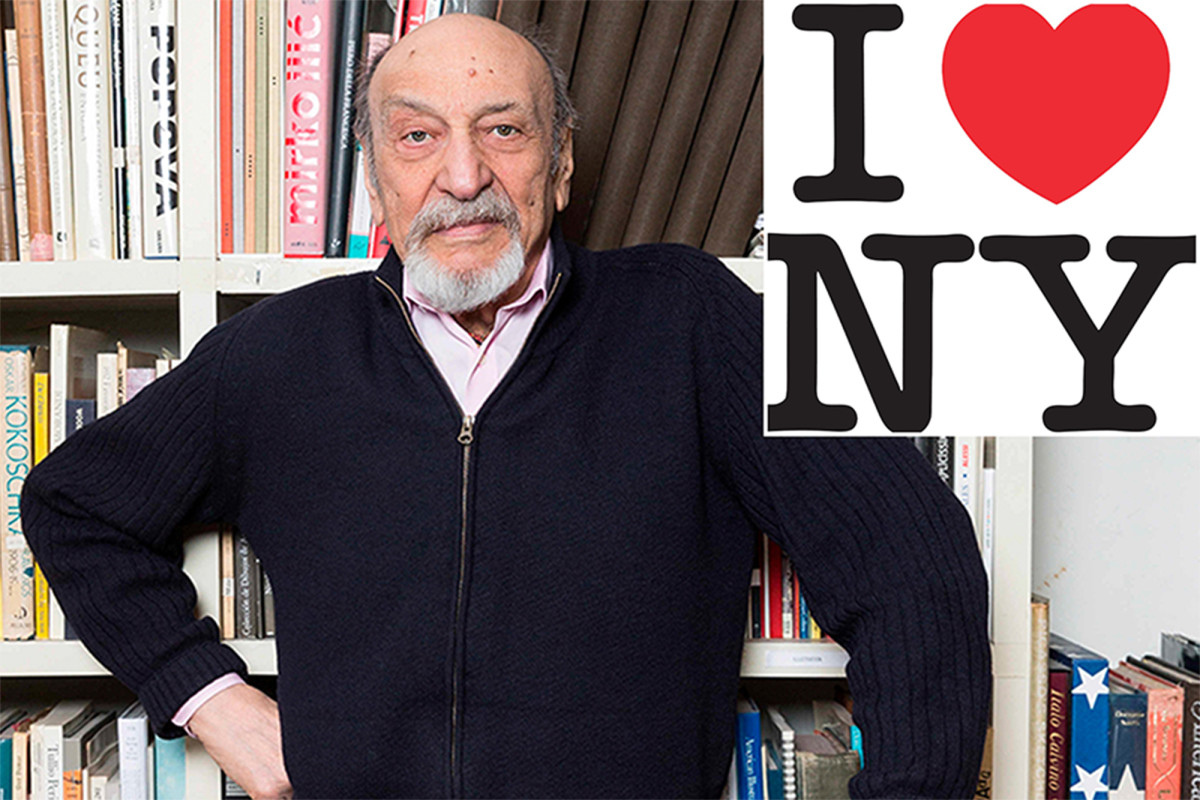 Milton Glaser, designer of 'I ♥  NY' logo, dead at 91